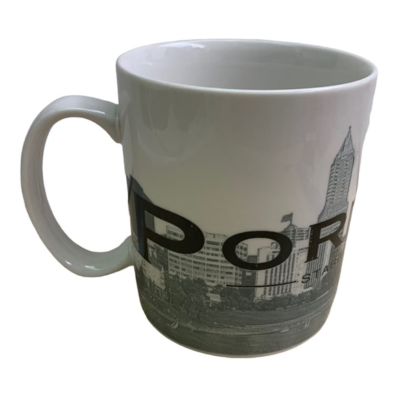 VTG Starbucks 2002 PORTLAND Skyline Architectural Collectible Coffee Cup 18 oz - Picture 3 of 8